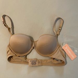 New with Tags! Third Love Classic T Shirt Bra in Taupe- Size 34 A1/2